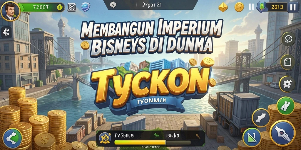 Screenshot menunjukkan momen seru dalam gameplay Tycoon F7F7.