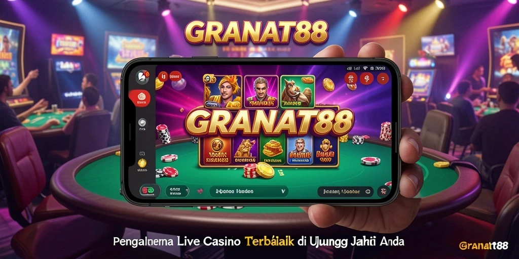 Gameplay Live Casino yang mengesankan dengan dealer langsung.