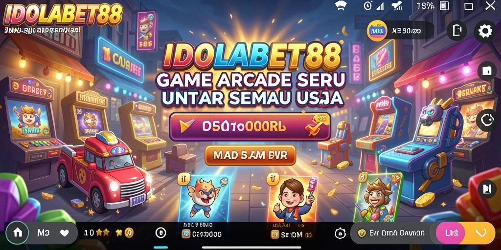 Tampilan menarik dari gameplay seru IDOLABET88.