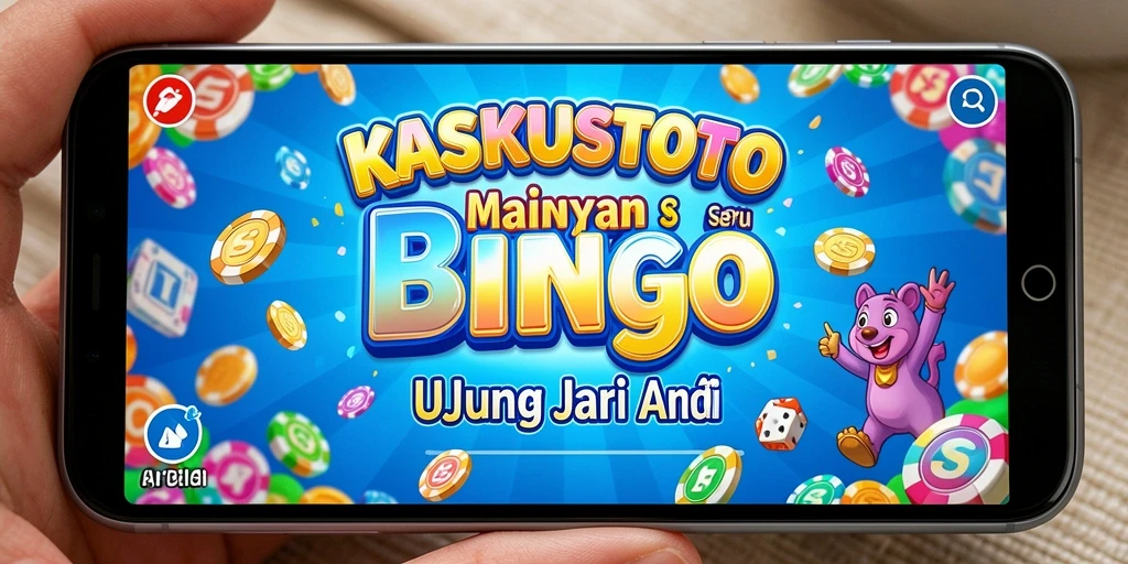 Tampilan gameplay seru KASKUSTOTO dengan interaksi Bingo menyenangkan.
