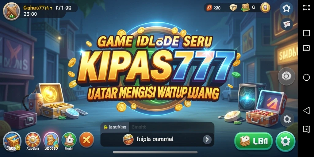 Tampilan gameplay KIPAS777 yang penuh warna dan menarik.