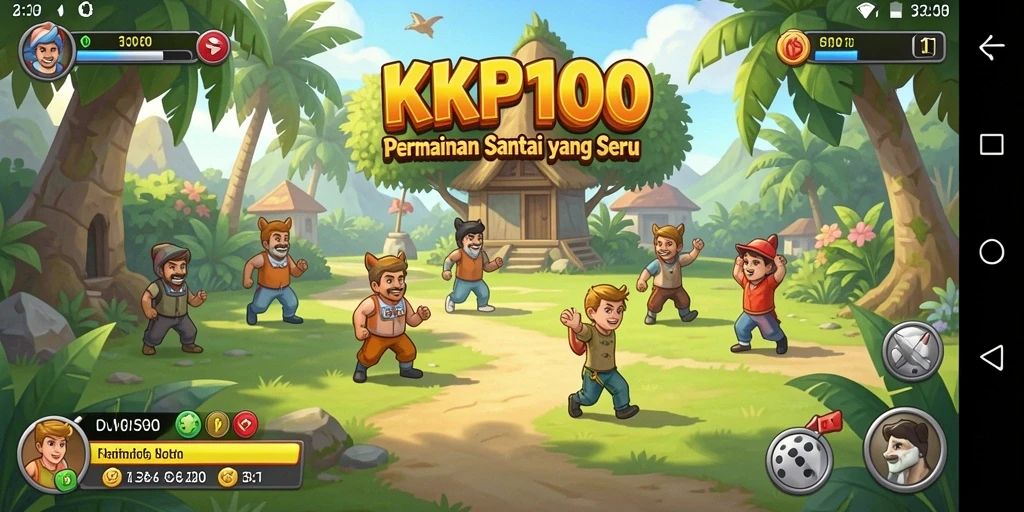 Tampilan gameplay KPK100 yang menawan dan seru.