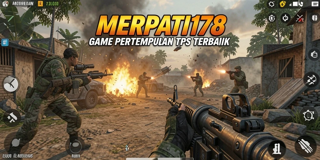 Screenshot gameplay <strong>MERPATI178</strong> dengan aksi tembak-menembak yang seru.