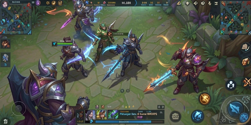 Screenshot gameplay MLBB8 dengan aksi tempur yang seru dan grafis menawan.