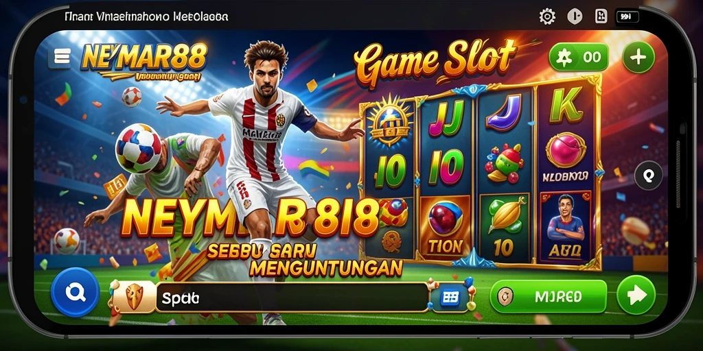 Tampilan gameplay menakjubkan dari NEYMAR88 yang penuh warna.